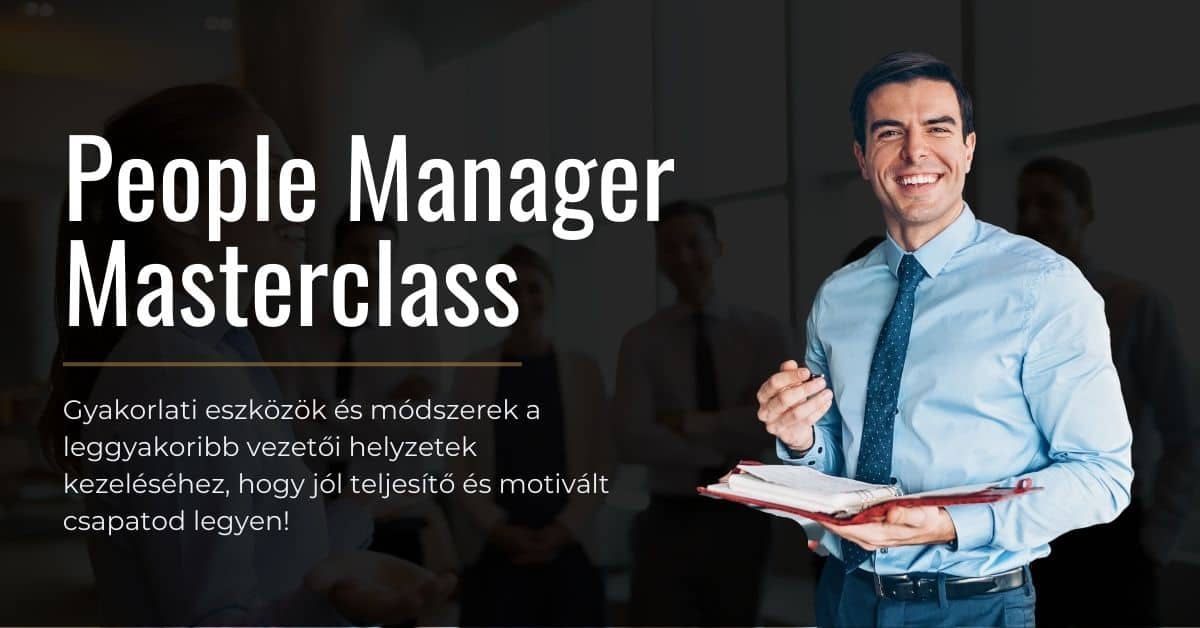 People Manager Masterclass képzés