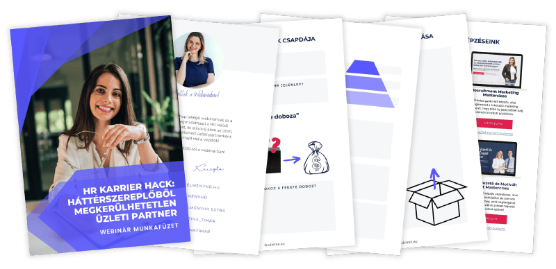HR Karrier Hack webinár munkafüzet